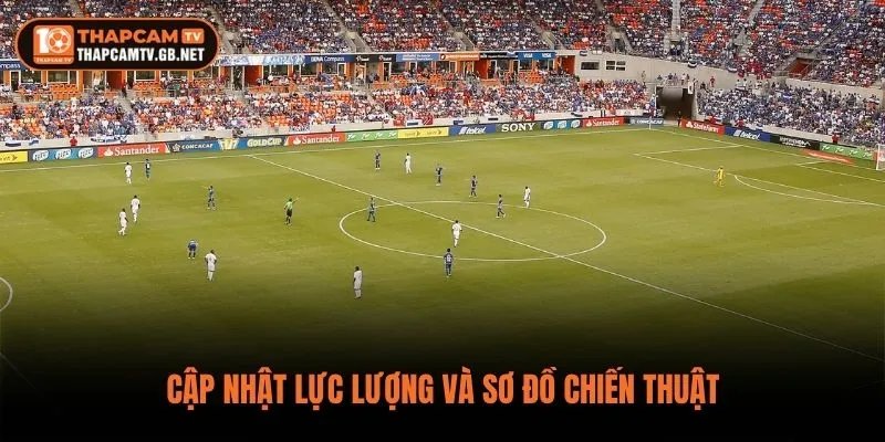 Cập nhật lực lượng và sơ đồ chiến thuật